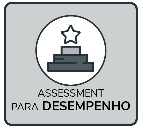 Quais são os tipos de Assessment?
Assessment Para Desempenho